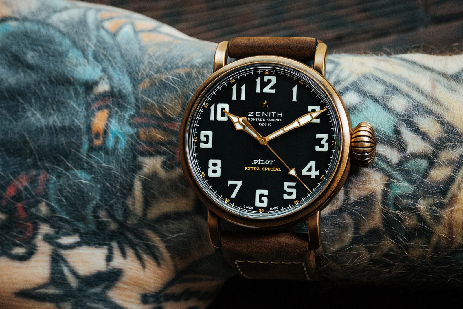 Zenith watch at tattoohouse